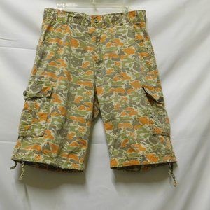 Black Smith animal camo above knees shorts